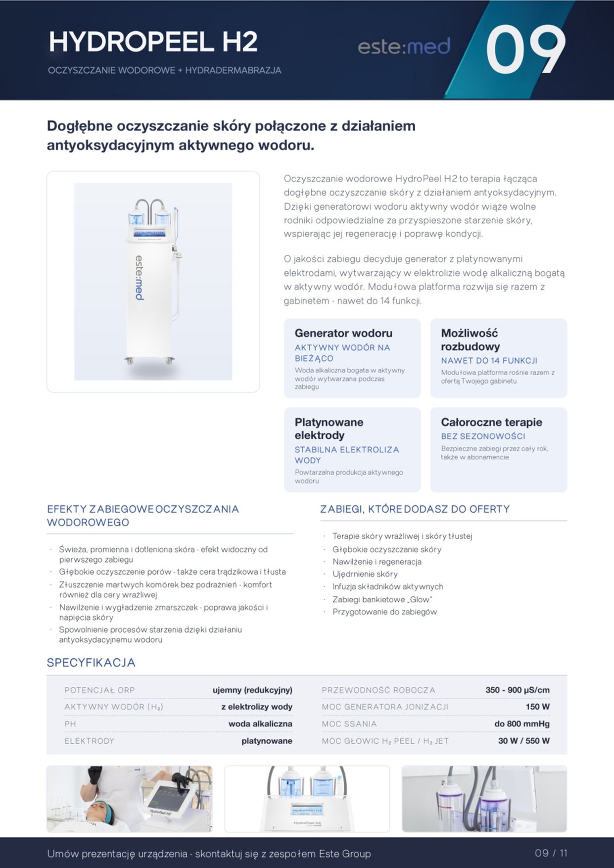 HydroPeel H2 - karta w katalogu este:med