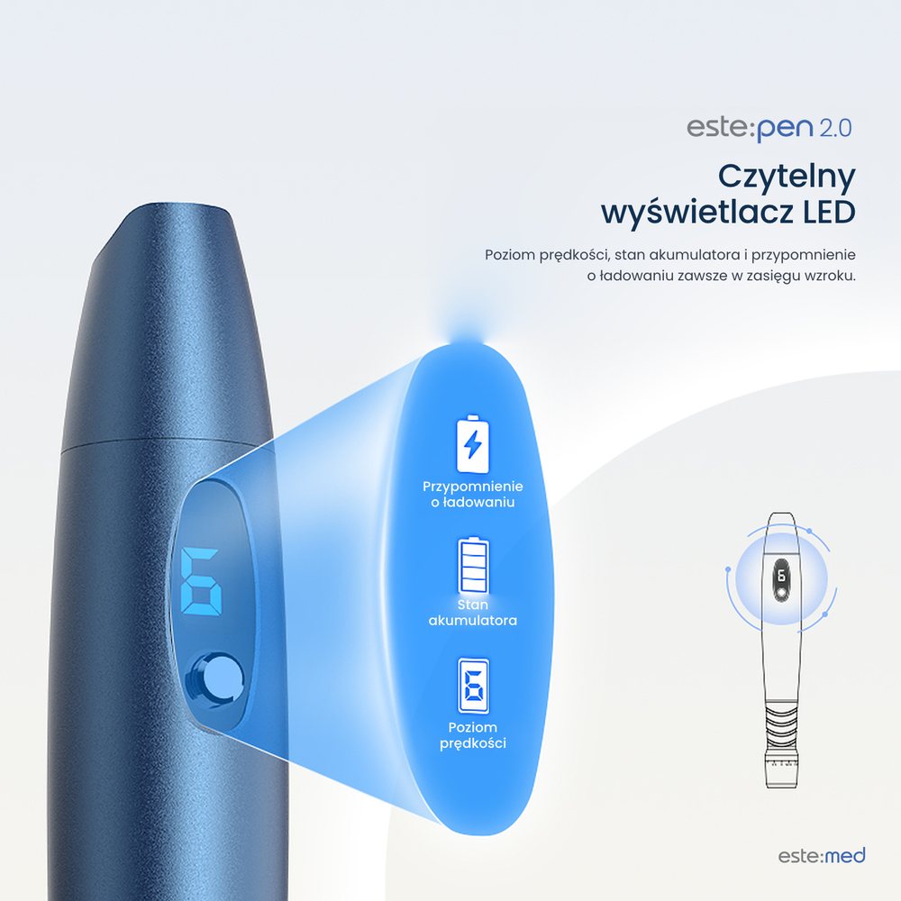 Wyświetlacz LED este:pen 2.0