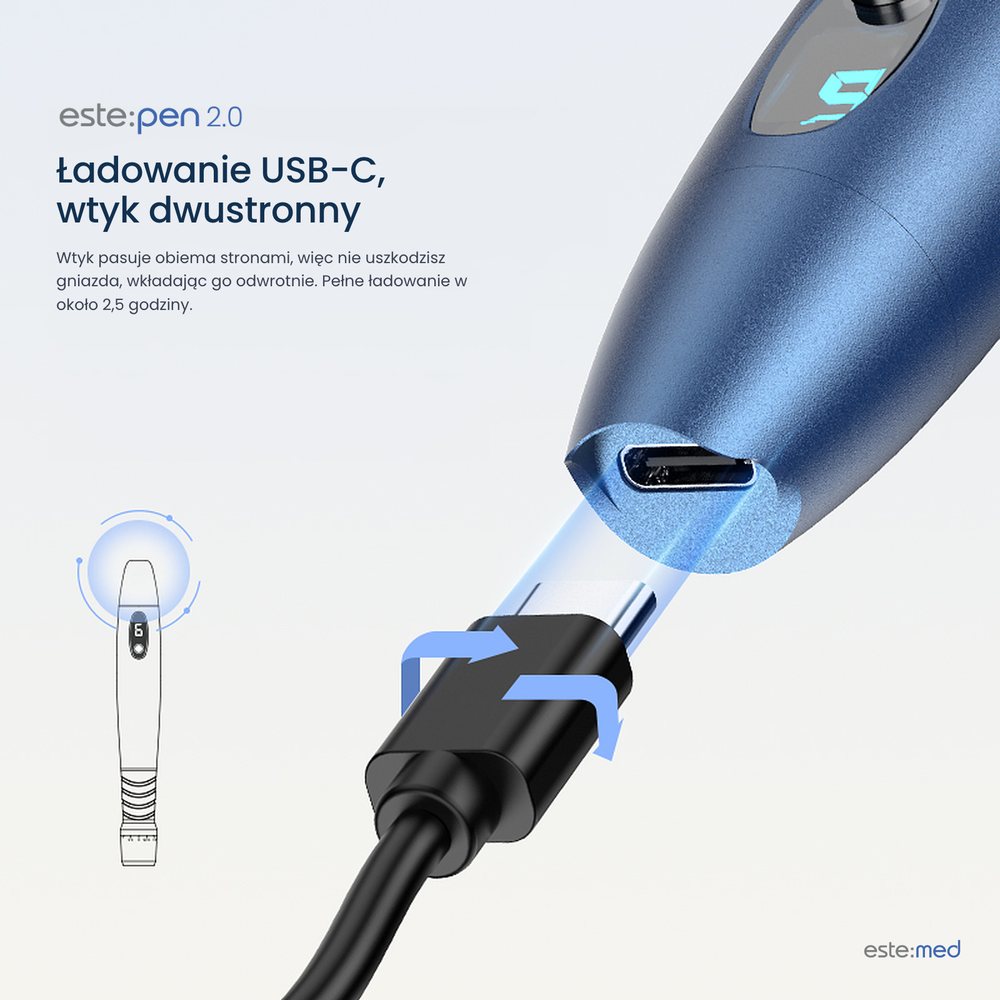 Ładowanie USB-C este:pen 2.0